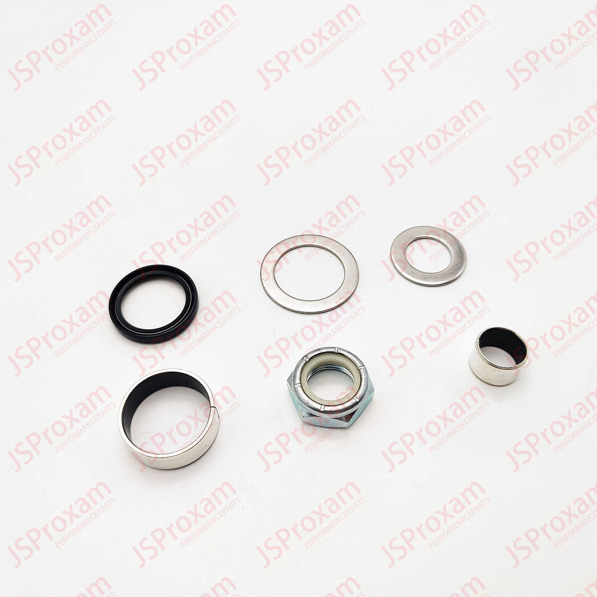 26-8M2005029 Gimbal Steer Arm Shaft Seal Bushing & Washer Nut Kit Fit MerCruiser