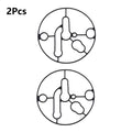 2X Carburetor Float Bowl Gasket for Briggs & Stratton (695426, 697978)