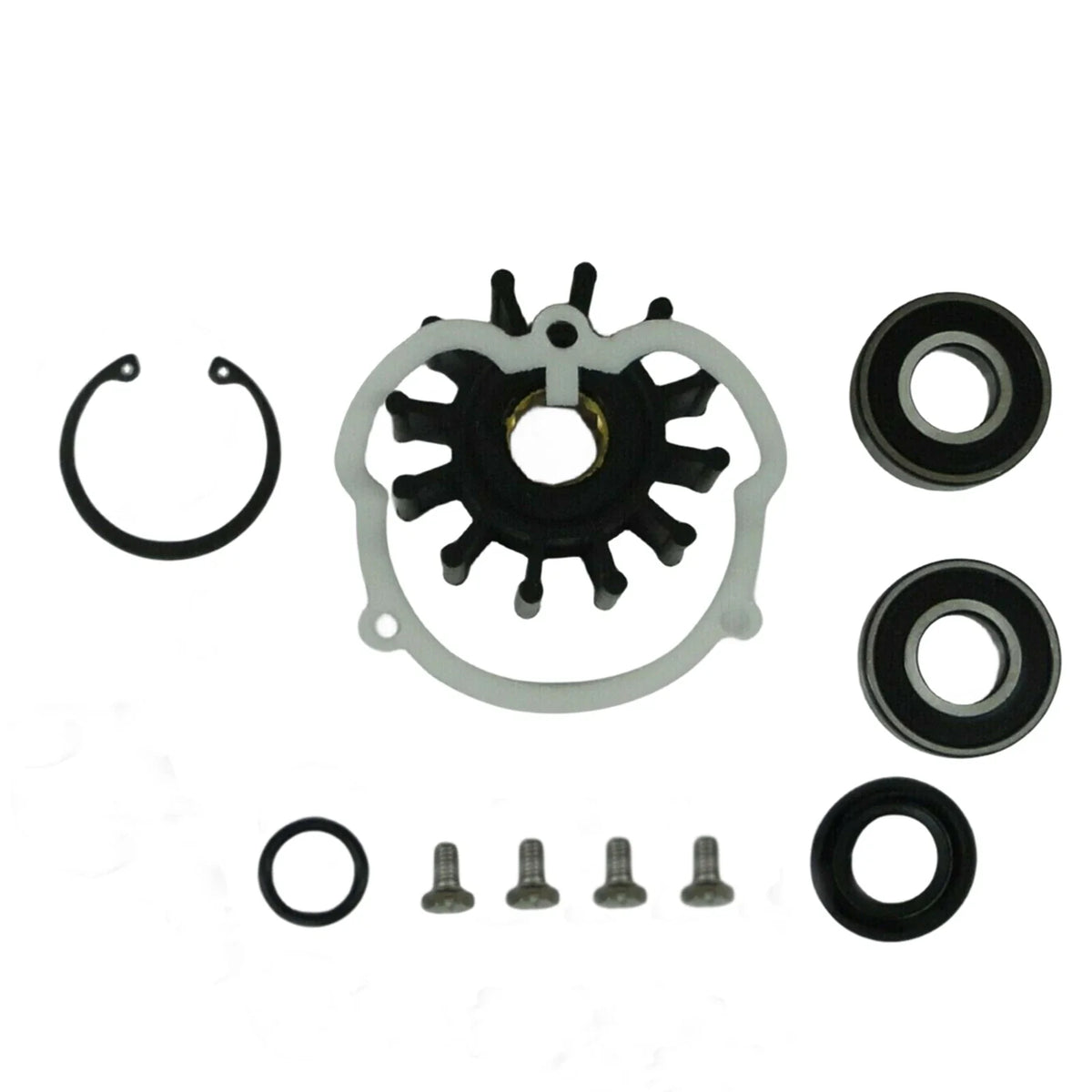 Raw Water Pump Repair Kit for Volvo Penta OMC (3857794, 3858847, 3862281)