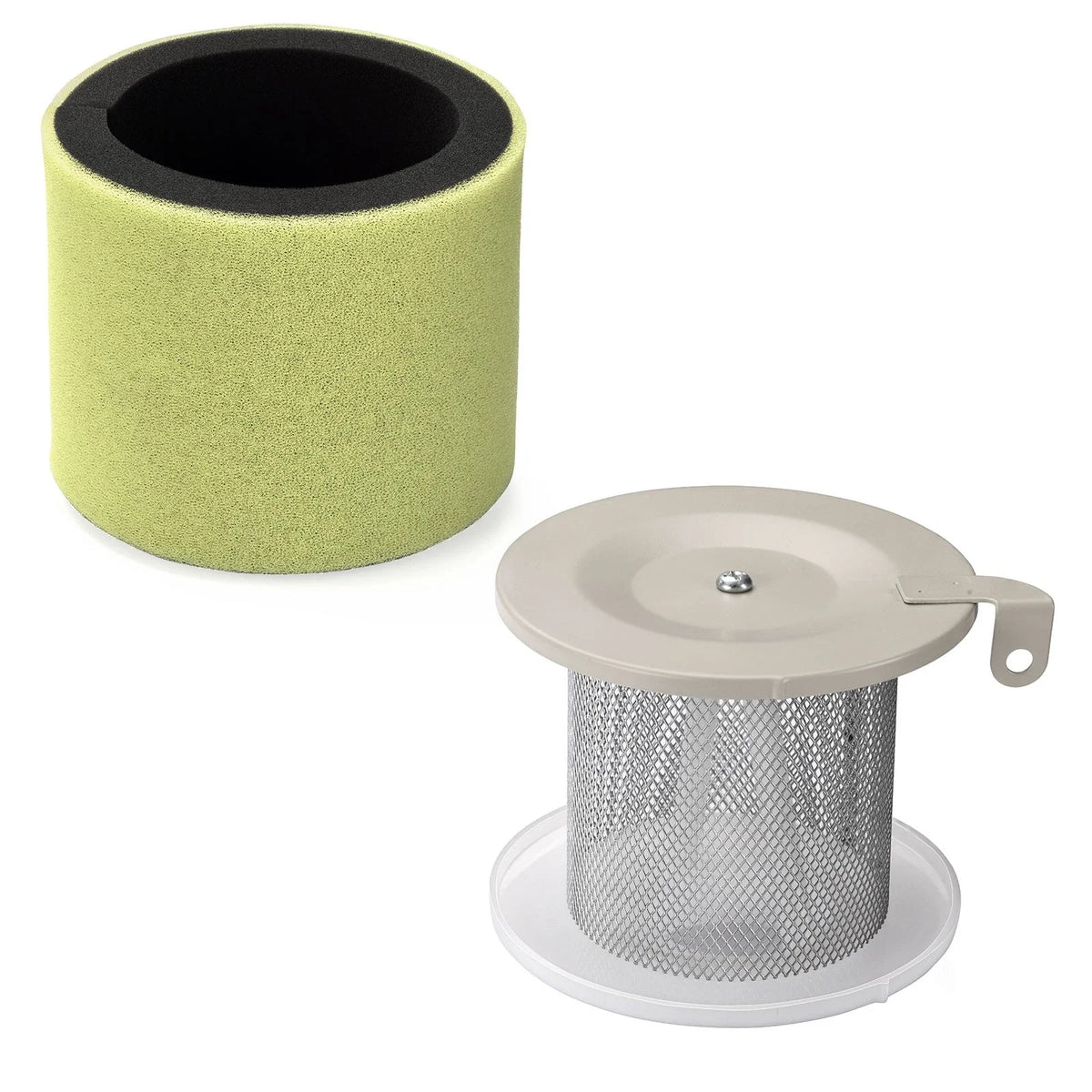 Air Filter Foam and Guide Holder Kit for Kawasaki Bayou KLF220A KLF250A KLF300B (1990–2004)