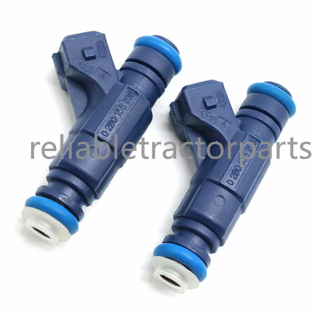 2PCS Fuel Injector 0280156208 for Polaris Ranger EFI 700 RZR Sportsman 800