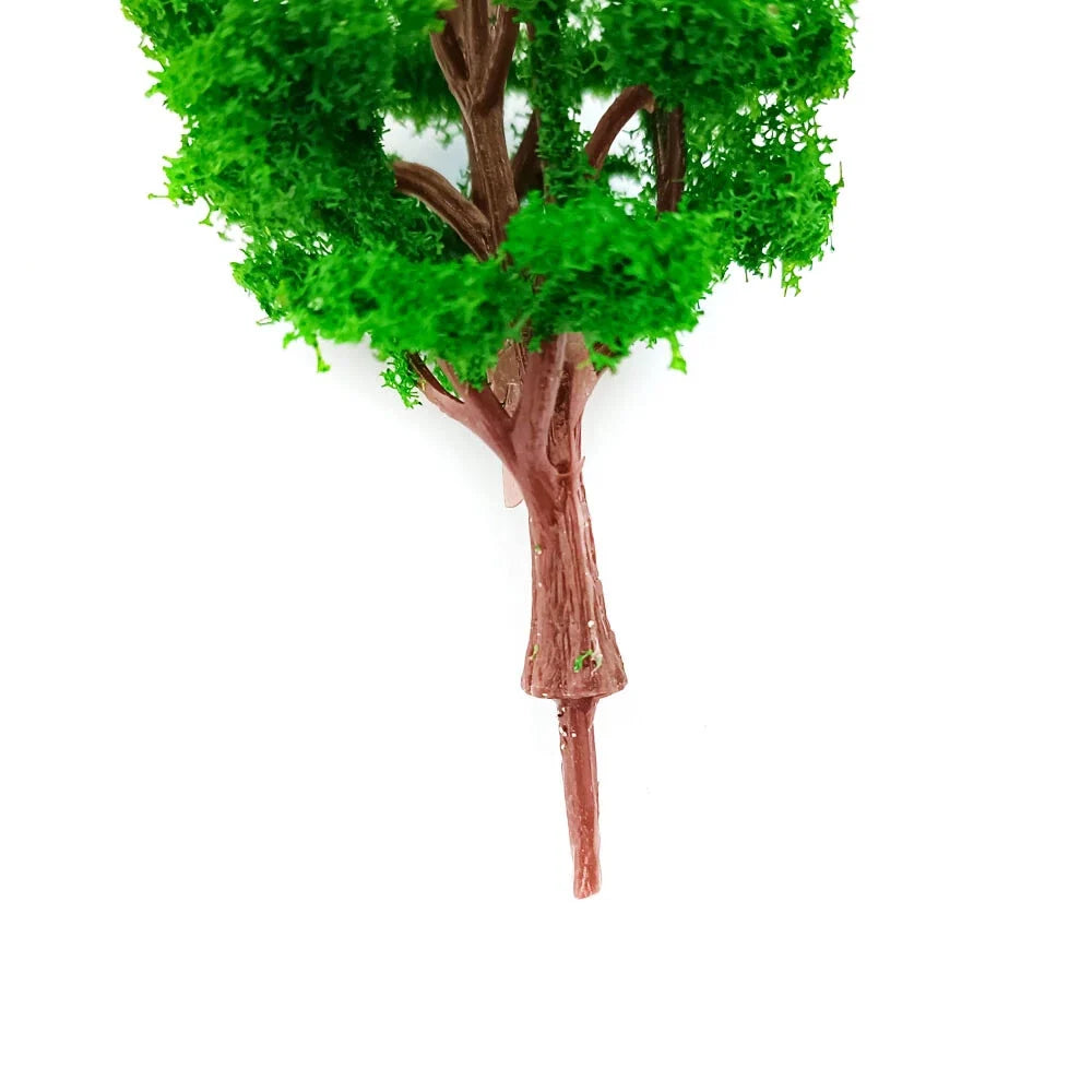 10Pcs 3.14" Tree Model for Train Railroad Layout Diorama