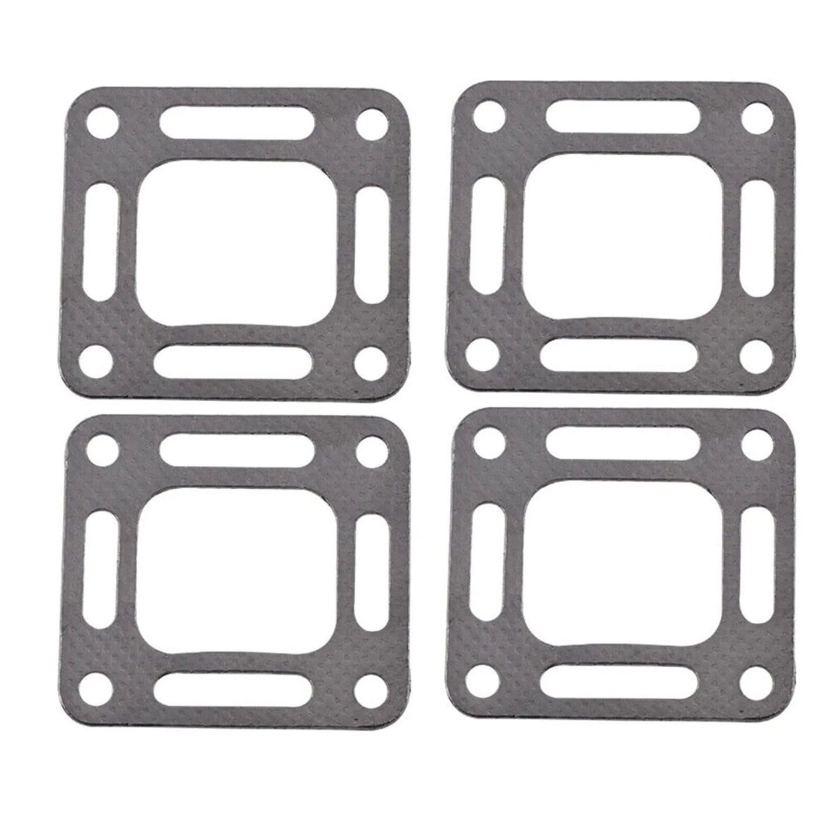 Set of 4 Manifold Riser Elbow Gaskets for Mercruiser 4.3 5.0 5.7 454 502