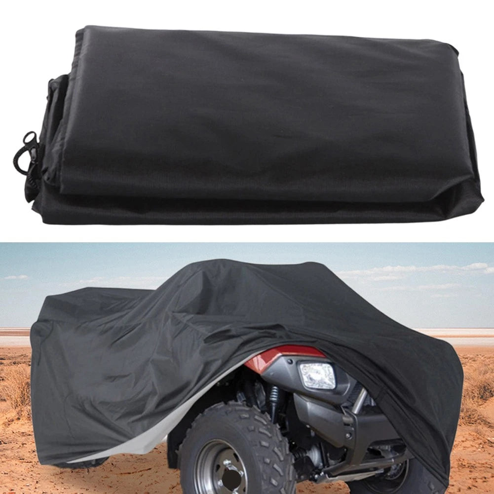 210D Oxford for ATV Cover Waterproof Dustproof for Quad Bike Cover Black 4 Size