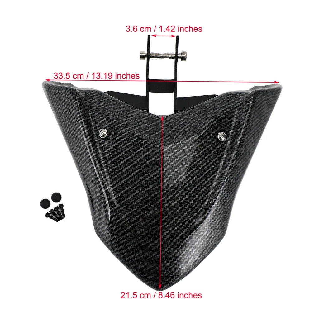 Carbon ABS Front Fender Beak Extension for Yamaha Tenere 700 (2019–2020)