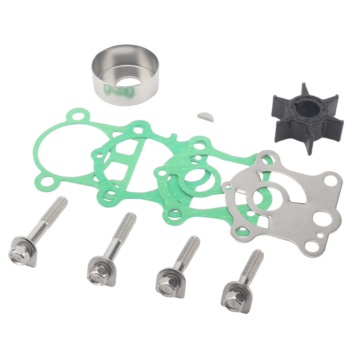 Water Pump Repair Service Kit for Yamaha Outboard 6J8-W0078-A1 6J8-W0078-01