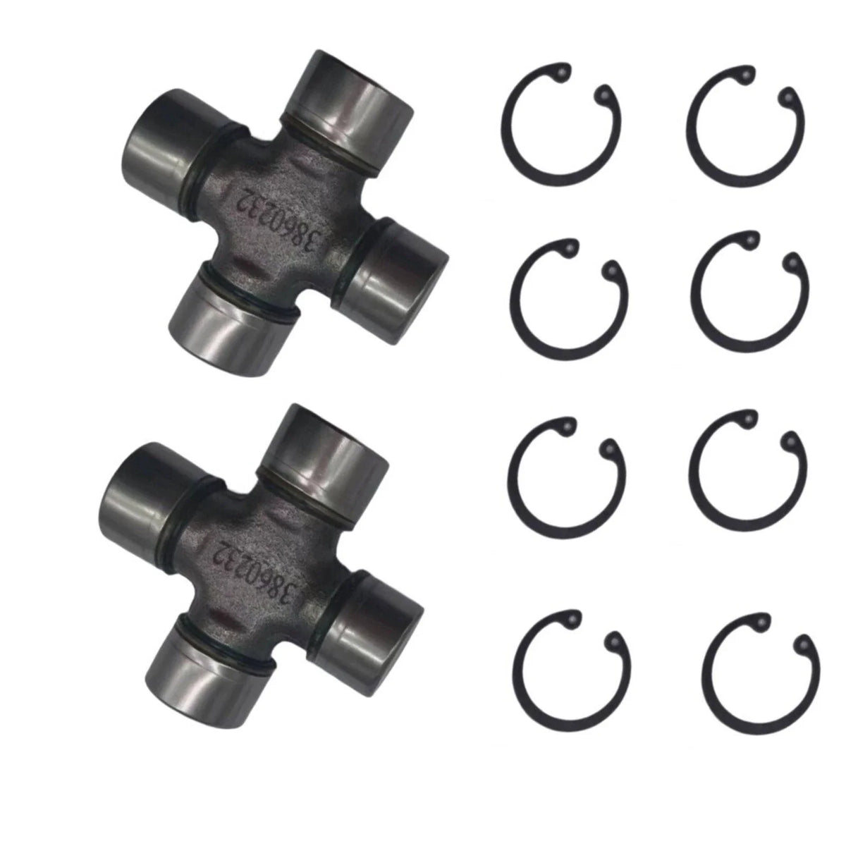 2Pcs U-Joint for MerCruiser Mercury (865496A01, 865493A01, Sierra 18-6406)