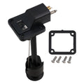 Complete Fuel Gauge Assembly for Outboard Boat Fuel Tank Connector Pickup