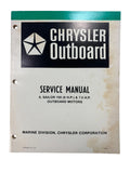 Chrysler Outboards OB3433, Sailor 150 and 6/7.5 HP Outboard Motors Service Manua