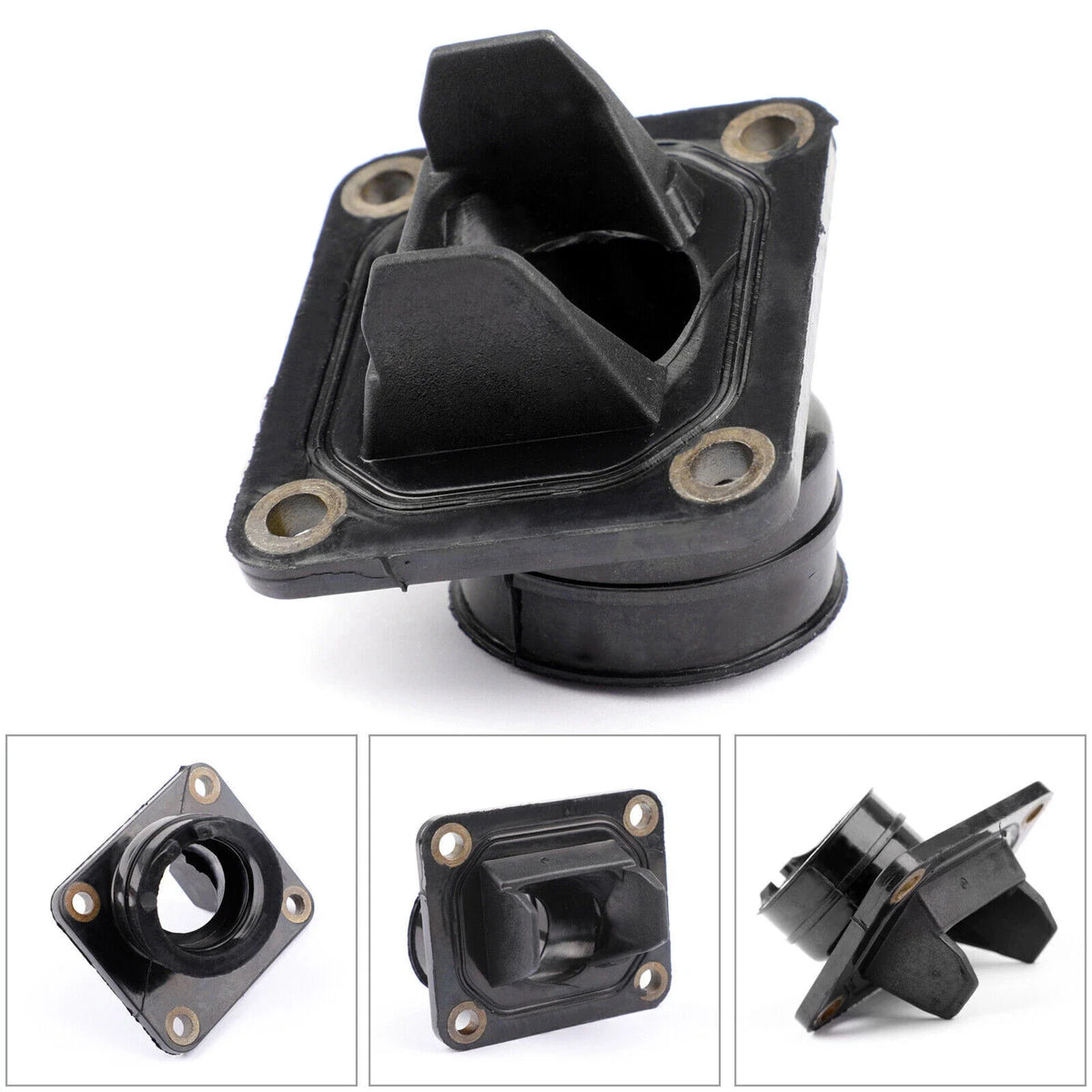 Set of 4 Carburetor Intake Manifold Boots for Yamaha YZ80 (1993–2001), YZ85 (2002–2018), YZ125 (T9)