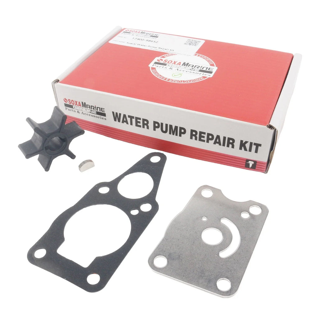Water Pump Impeller Repair Kit for Suzuki Marine DT 4HP 5HP (17400-98650, 5030352)