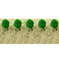 10Pcs 2.36" Miniature Model Trees for Park Train Railroad Scenery