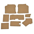 Sea Ray Boat Non-Skid Deck Mat 236758 - Brown - Black (set of 8)