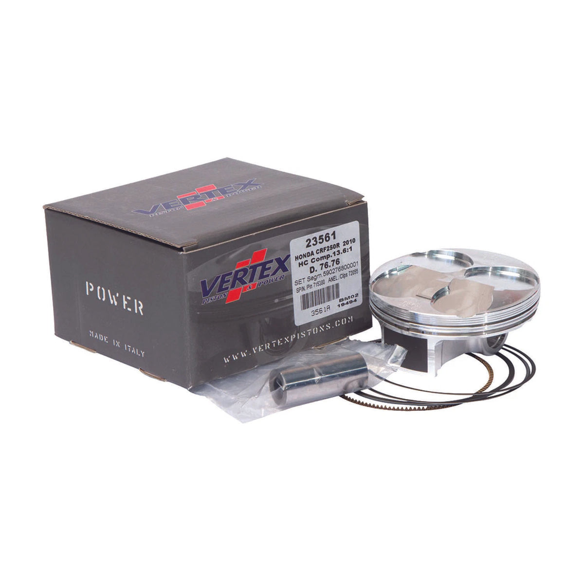 Vertex Piston Kit for Honda CRF250RX GP-Racer Choice 14.1:1 20-21 (78.96)