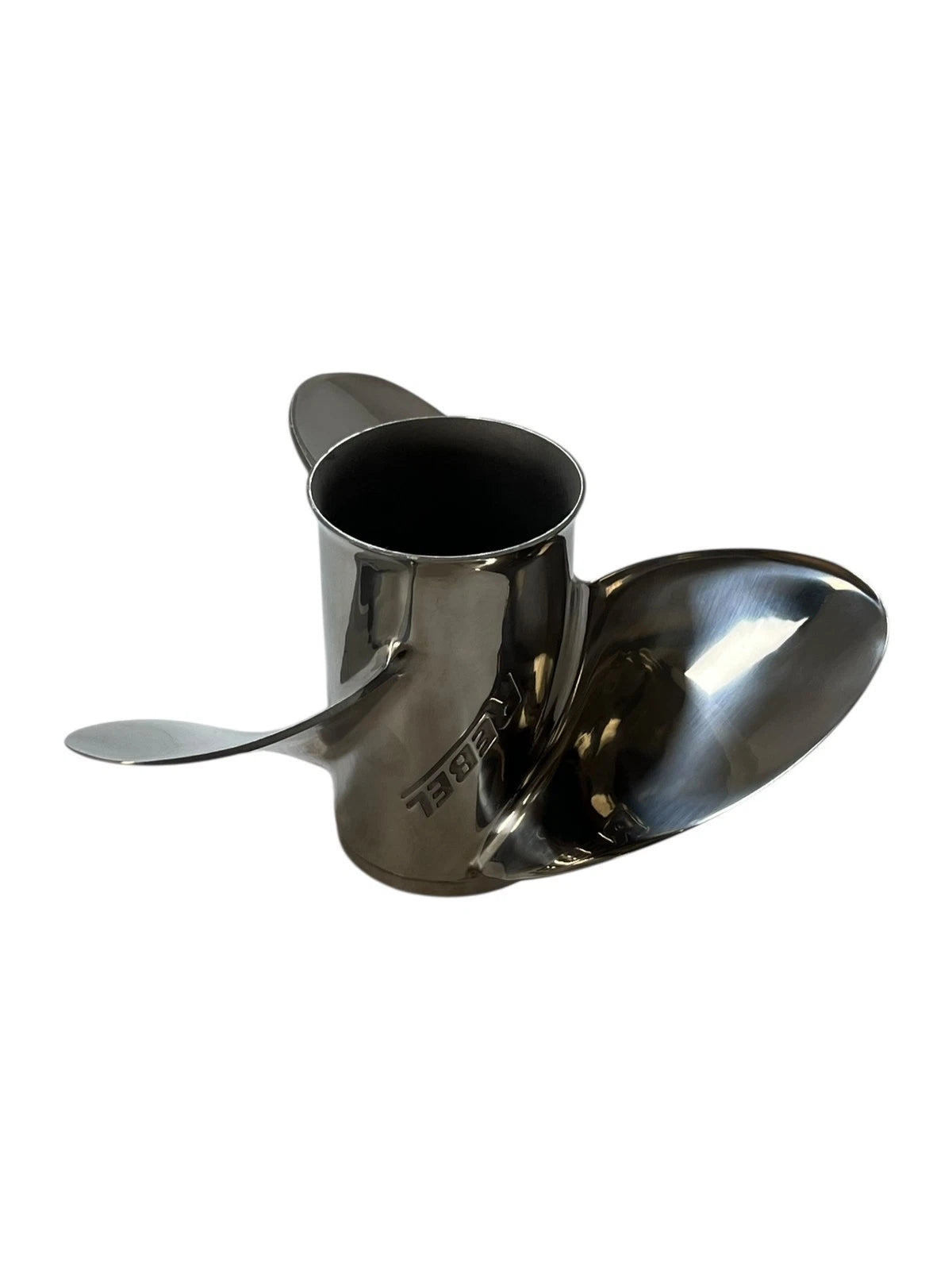Evinrude Johnson 3 X 15 1/4 X 19 RH, Rebel Stainless Steel Propeller, 763990