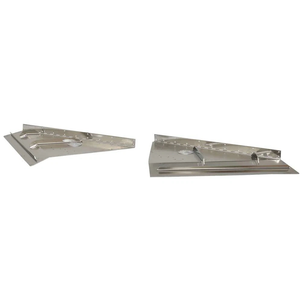 Sea Ray Boat Trim Tabs 2330792 - 400 SLX 39 3/8 X 23 1/8 Inch (set of 2)