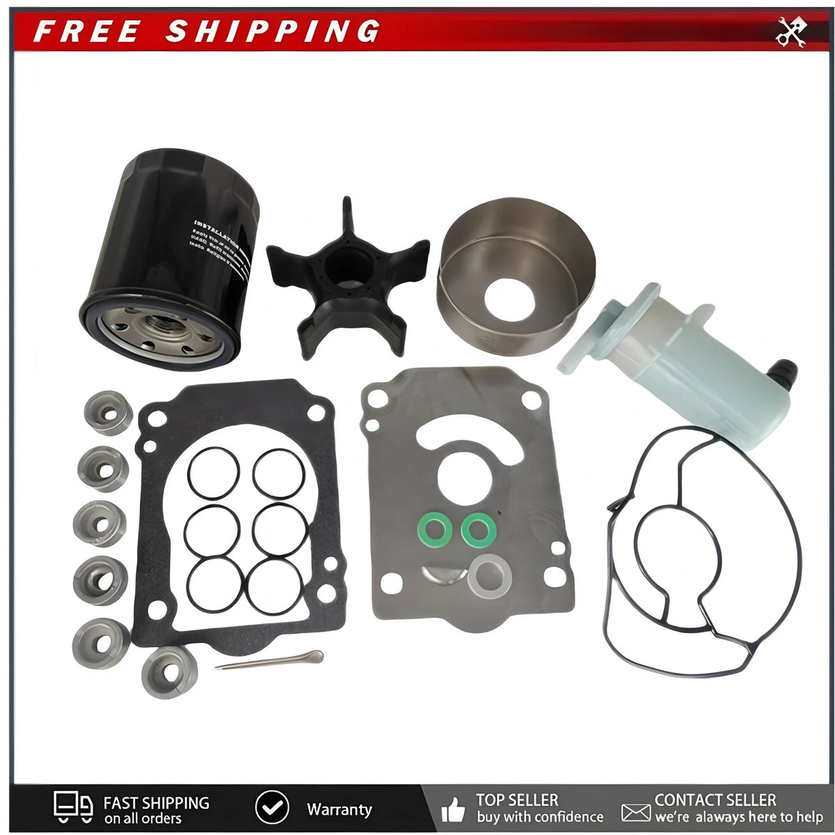 17400-96823 Outboard Maintenance Kit for Suzuki 4 Stroke DF150 DF175 (2006+ )