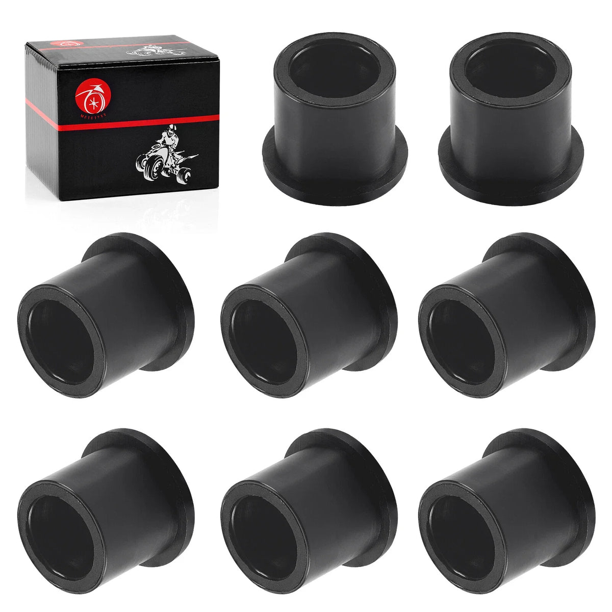 8pcs Front A-Arm Bushing Kit for Polaris RZR 170, Phoenix 200 (2005–2021)