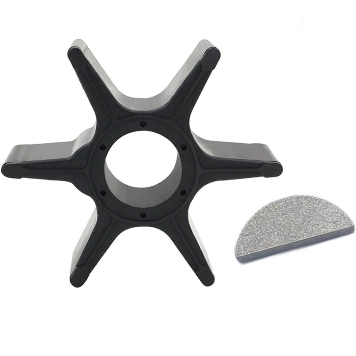 Water Pump Impeller with Key 17461-87E00 for Suzuki Outboard DT 90 100 Motor