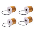 Set of 4 Fuel Filters for Yamaha Marine Honda Outboard (90794-46871-00, 90794-46911)