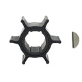 Water Pump Impeller with Key for Yamaha 2 Stroke 6hp 8hp (655-44352-09)