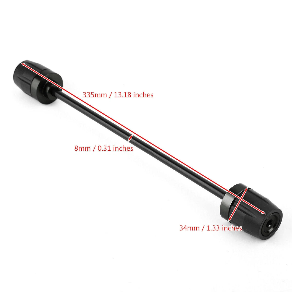Front Spindle Bobbins for Yamaha XT700Z Tenere 700 (2019–2021) T9