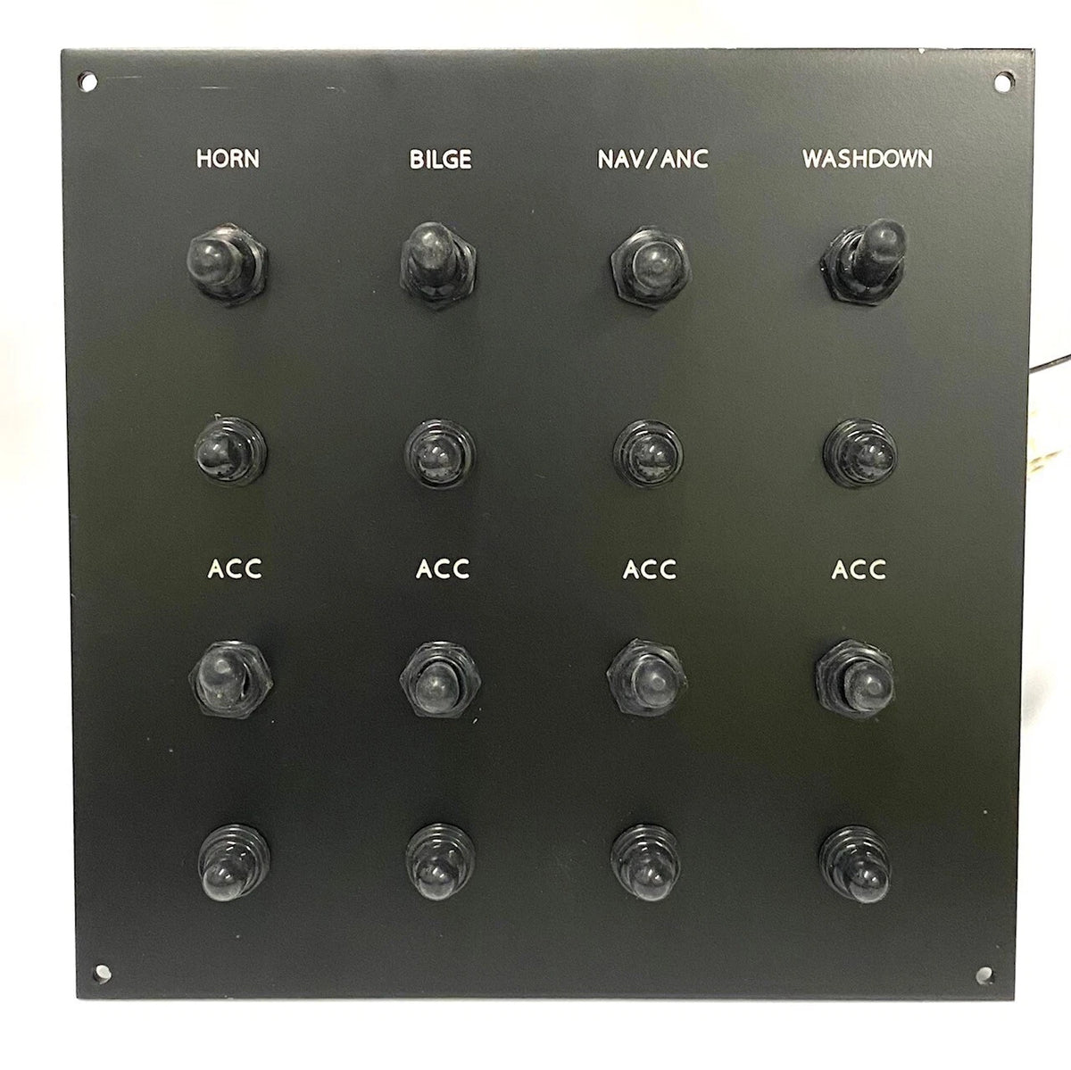 Boat Toggle 8 Switch Panel BH Electronics