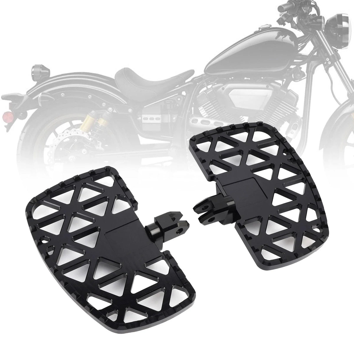 Front Footrests Foot Pegs for Yamaha Bolt / Bolt R-Spec / XV950R (2014–2024)