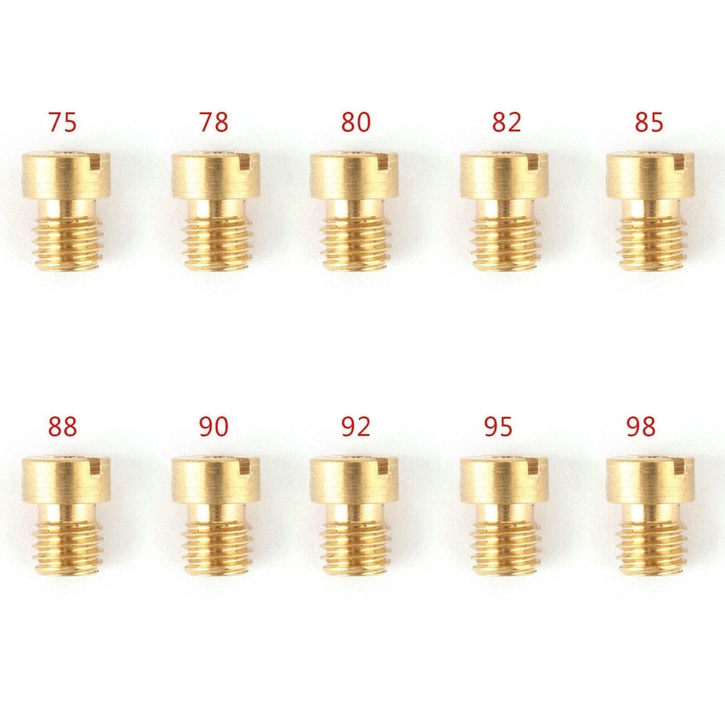 10X 5MM M5 Main Jets for Dellorto Carburetor (75–95)