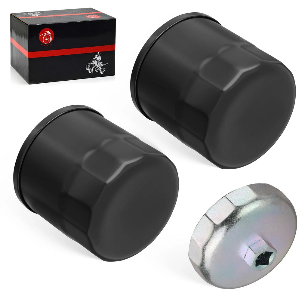 Oil Filter & Wrench Tool for Yamaha Viking 700 YXC700 YXM700 (2014–2024)