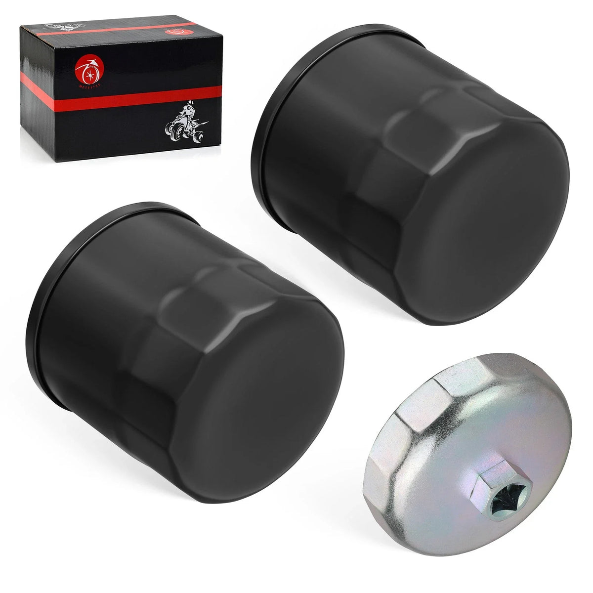 Oil Filter & Wrench Tool for Yamaha Viking 700 YXC700 YXM700 (2014–2024)