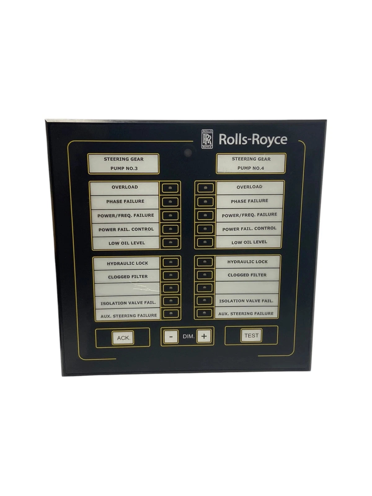 Rolls Royce Marine AS02-0120-004, Steering Gear Control Panel (scratches) - OEM