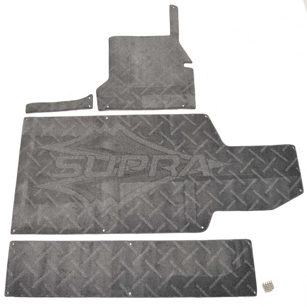 Supra Boat Snap-In Carpet 116204 - Midnight Gray 441899 (set of 4)