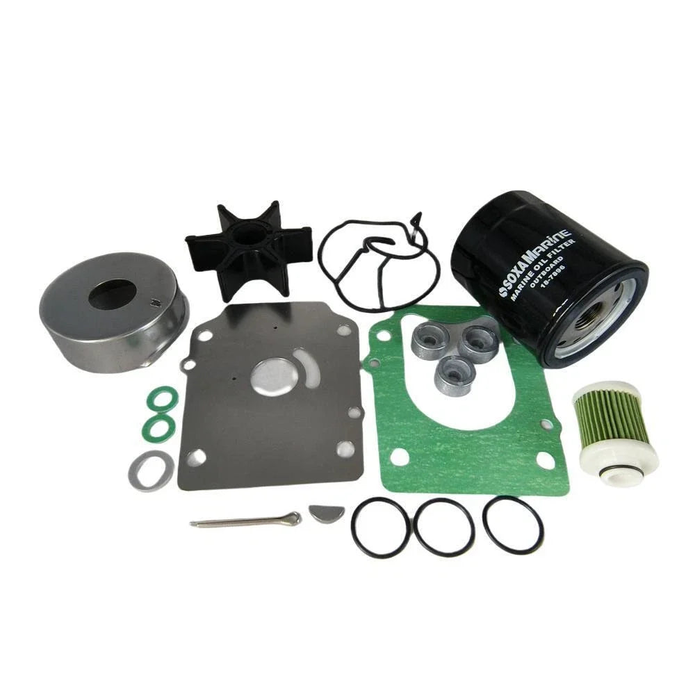 Maintenance Repair Kit for Suzuki DF100B Outboard (17400-87831, 17461-87E12)