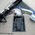 Recessed Trolling Motor Pedal Foot Tray for Boats (Aluminum Coating)