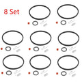 Set of 8 Carburetor Needle Seat Rebuild Kit for Tecumseh 631021 631021A 621021B