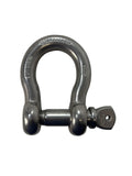 Boat Anchor Shackle, 1" T316 Stainless Steel WLL 10,000 Lb