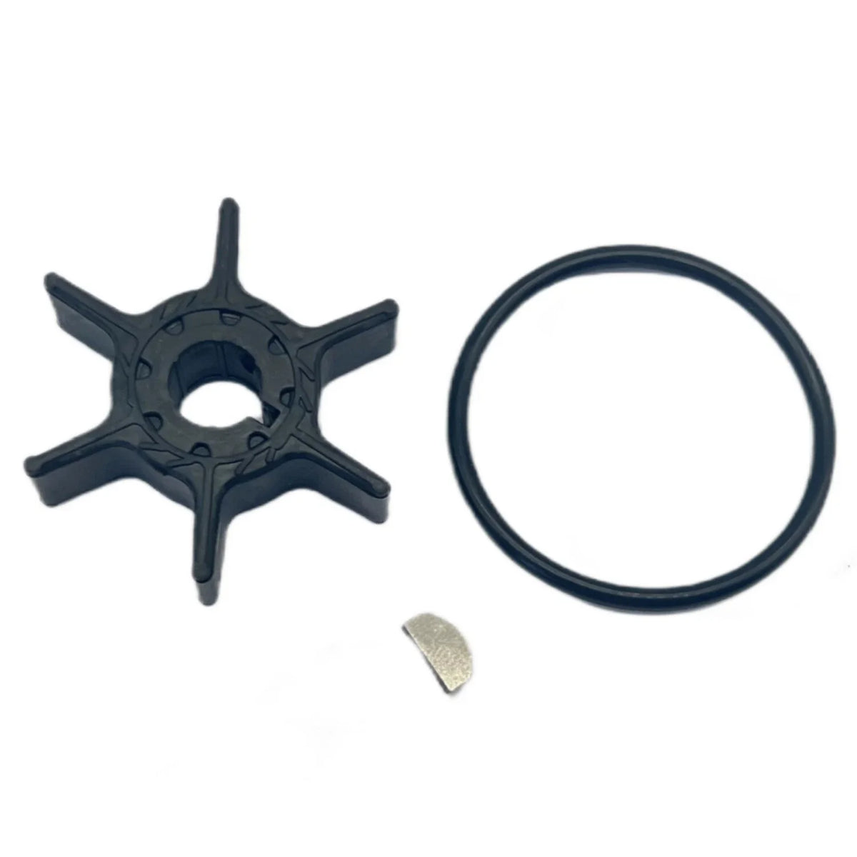 Water Pump Impeller & Key for Yamaha 4 Stroke 6-9.9 HP Outboard (68T-44352-00)