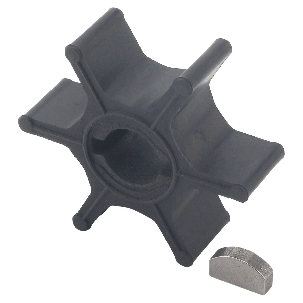 Water Pump Impeller & Key for Suzuki DF 4 5 6 HP (17461-98502)