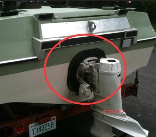 Transom Seal 50038 / 909527 for OMC Stringer Sterndrives (1978–1986)