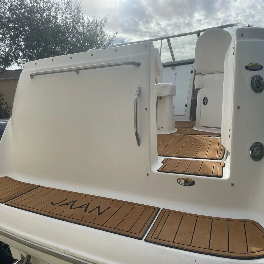 Swim Platform Pads for Bayliner 2855 (2002) - EVA Foam Teak Mat Flooring