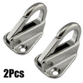 Hook Fender Boat Hardware US 2*Marine 316 Stainless Steel Spring Snap Fending
