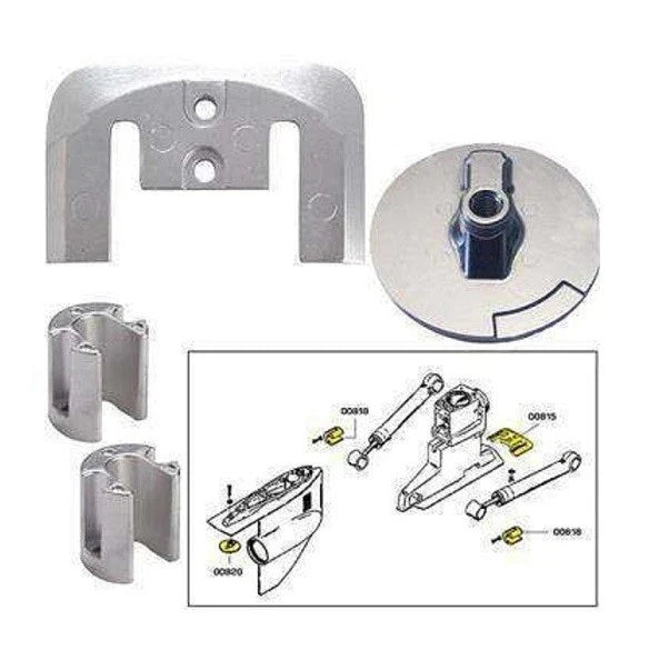 Anode Kit for Mercruiser Bravo 2 & 3 (Replaces 888761Q03)
