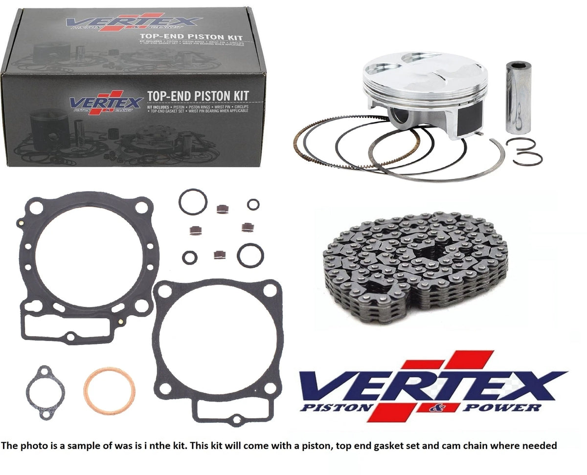 Vertex Top End Gasket Kit for 4T KTM EXC 450 EXC450F COMPR 12.8.1 20-22 (94.95)