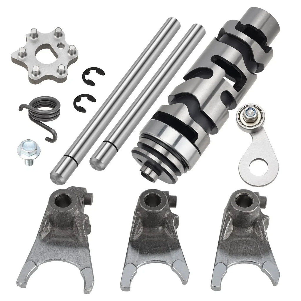 Shift Cam & Forks Cam Shifting Transmission for Yamaha Banshee 350 (1987–2006)