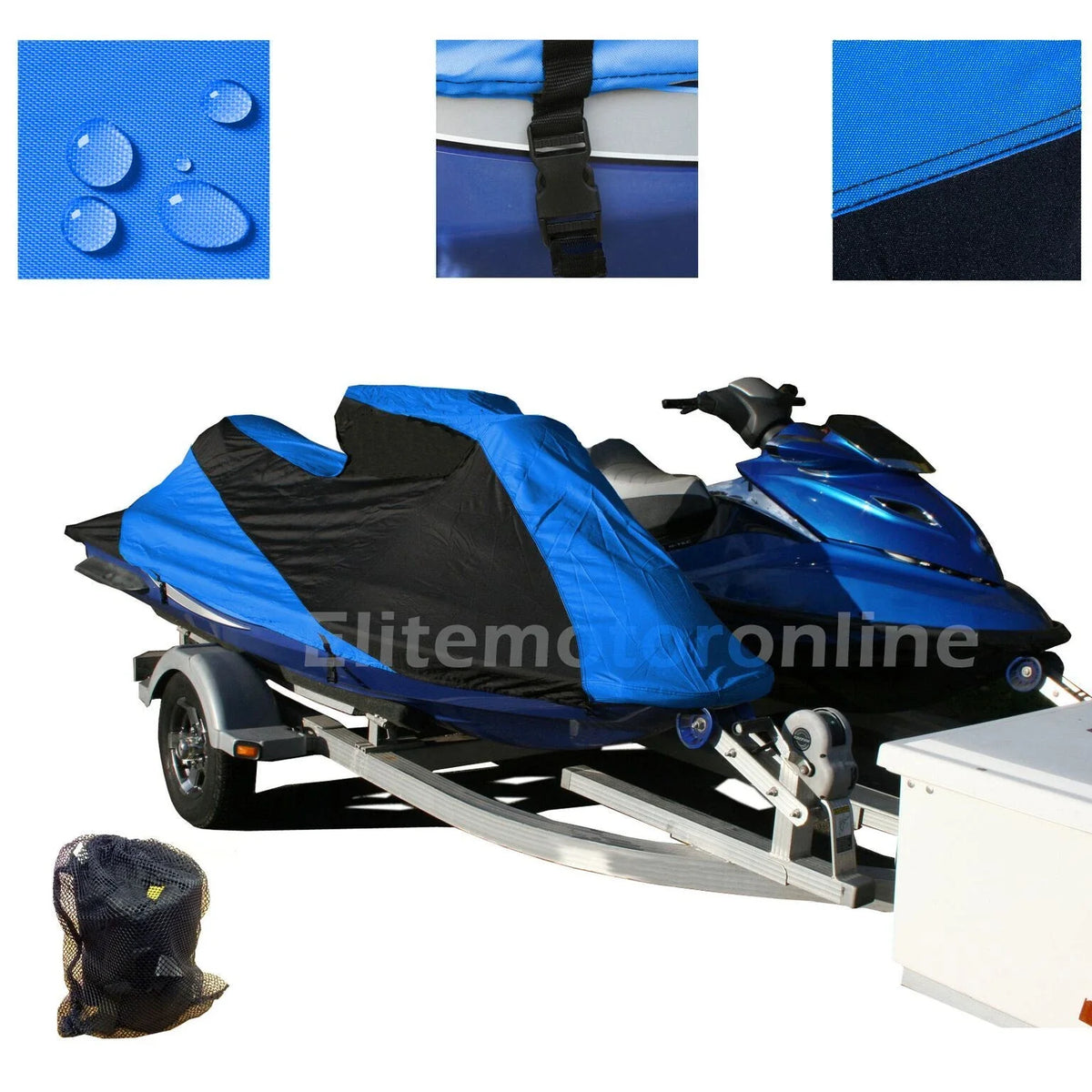 Custom Fit Trailerable Jet Ski Cover for Yamaha WaveRunner 500 (1987–1992)