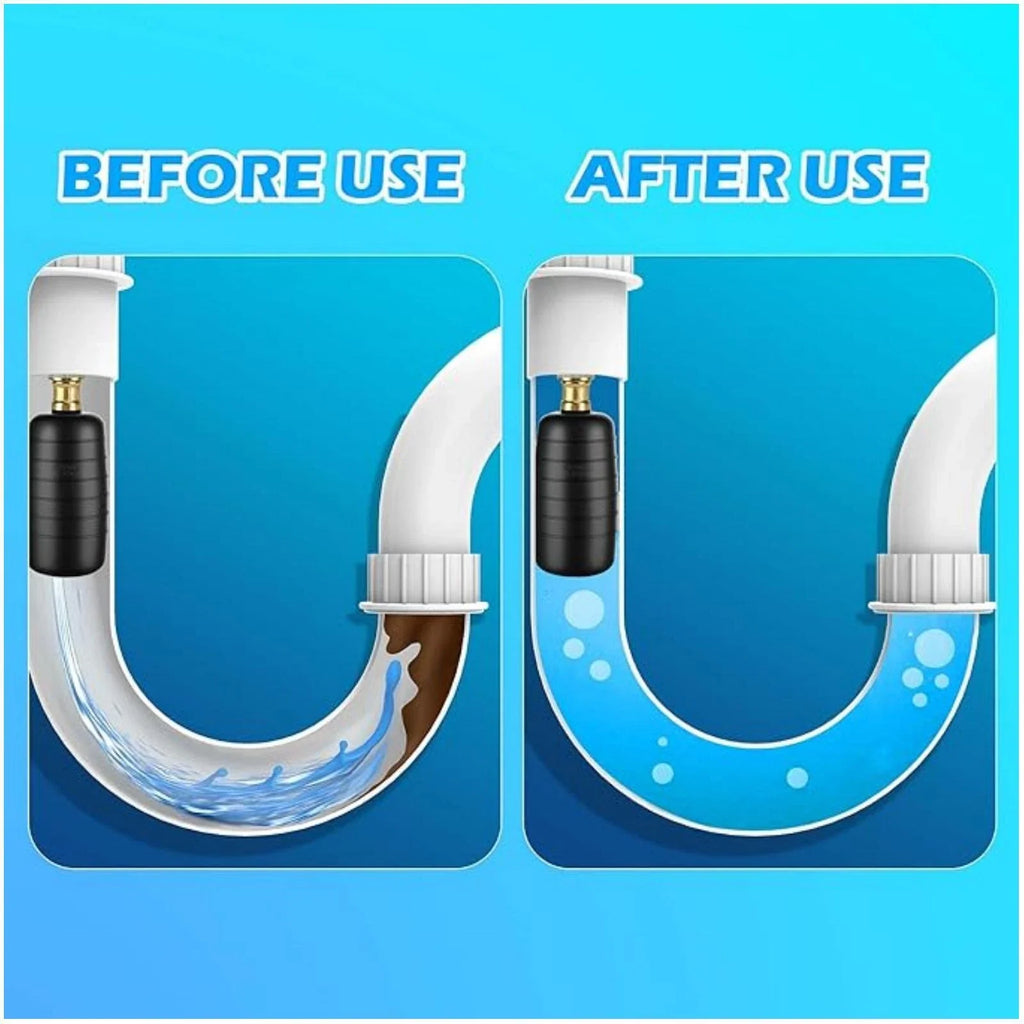 1"-2" Drain Blow Bag and Bladder for Ultimate Drain Cleaner Solution