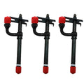 3X Fuel Injector AR89564 27333 for John Deere 210C 310 1520 2020 2030 2550 3150