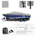 Tracker Marine Nitro 185 Sport SF Trailerable Fishing Boat Cover Heavy Duty Pro