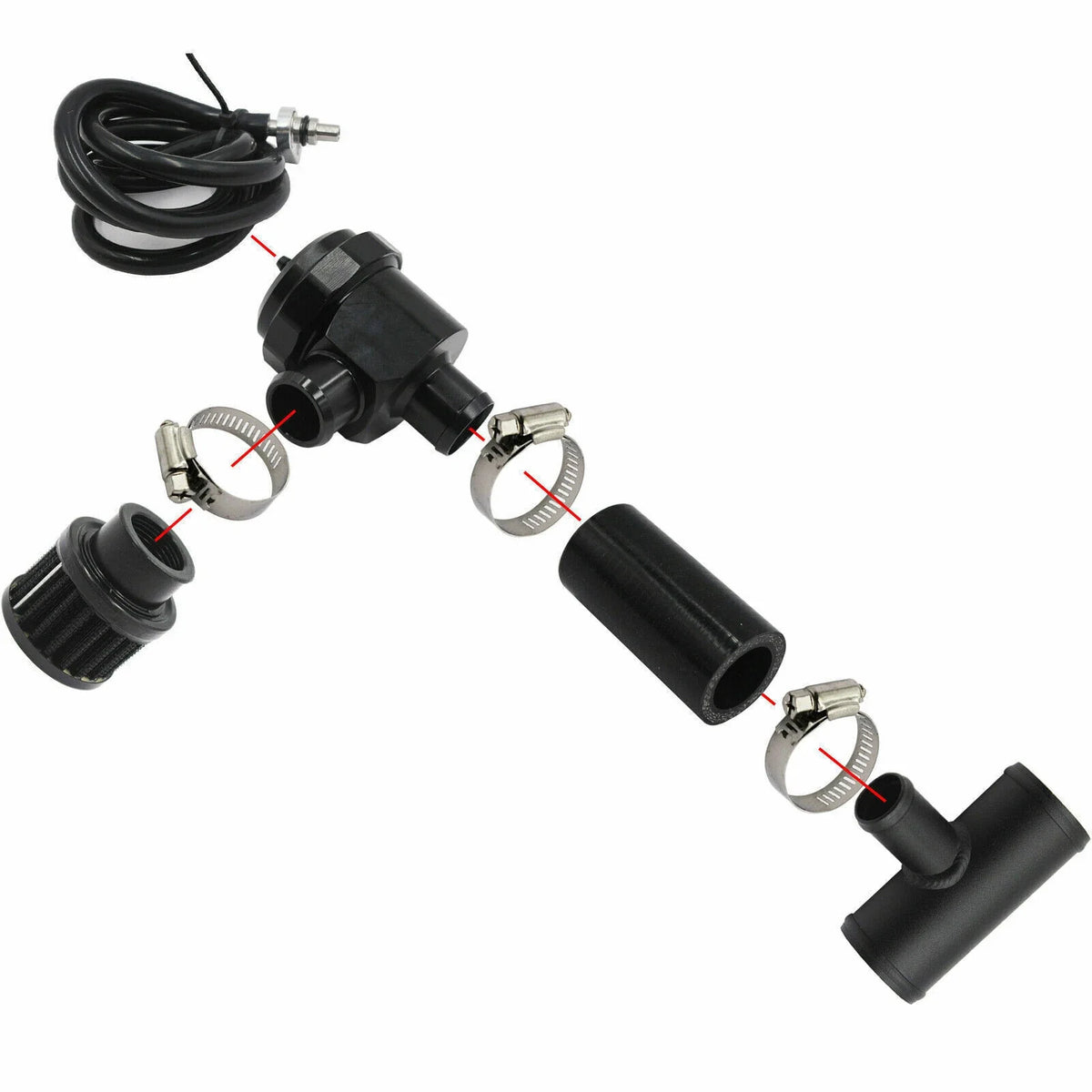 Blow Off Valve & Clamps Kit for Can Am Maverick Turbo X3 (2017–2022) BOV 120HP